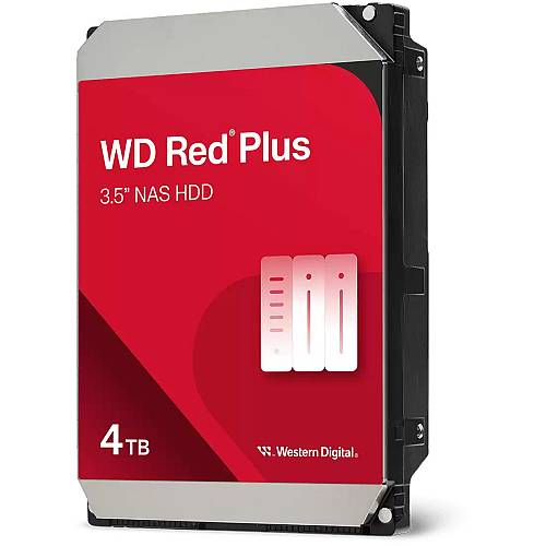 4TB WD WD40EFZZ Red Plus 5400RPM 128MB