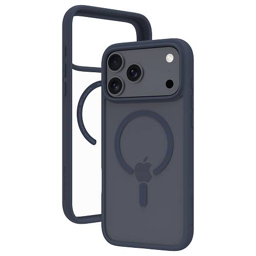 dbramante1928 Grenen - Hintere Abdeckung fr Mobiltelefon - MagSafe-Kompatibilitt - Kunststoff - Blau. durchsichtig