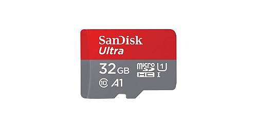 SD MicroSD Card  32GB SanDisk Ultra Class 10 inkl. Adapter