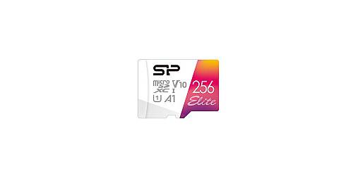 Silicon Power MicroSD Card 256GB UHS-1 Elite/CL.10 inkl.Adap