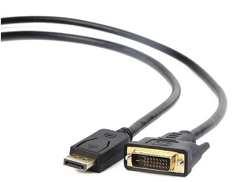 DisplayPort to DVI adapter cable, 1 m