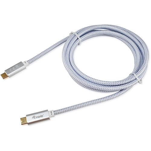 Equip Kabel USB-C 3.2 -> C St/St 3.00m 5A 4K/60Hz ws
