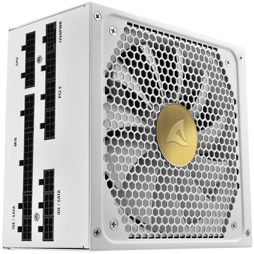 1000W Sharkoon REBEL P30 Gold 1000W ATX3.0 (wei. 1x 12VHPWR. 4x PCIe. Kabel-Management. 1000 Watt)