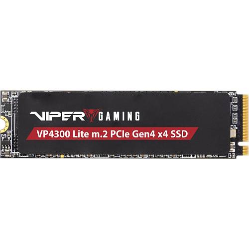 M.2 Patriot VP4300 Lite 1 TB (black. PCIe 4.0 x4. NVMe 2.0. M.2 2280)