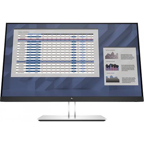 68.6cm/27 (1920x1080) HP E27 G4 16:9 5ms HDMI VGA DisplayPort VESA Pivot Full HD Black