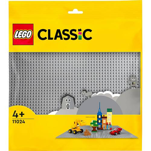 LEGO Classic Graue Bauplatte 11024