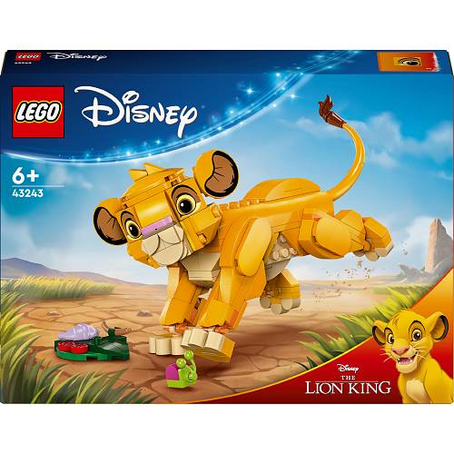 LEGO Disney Classic Simba. das Löwenjunge des Königs 43243