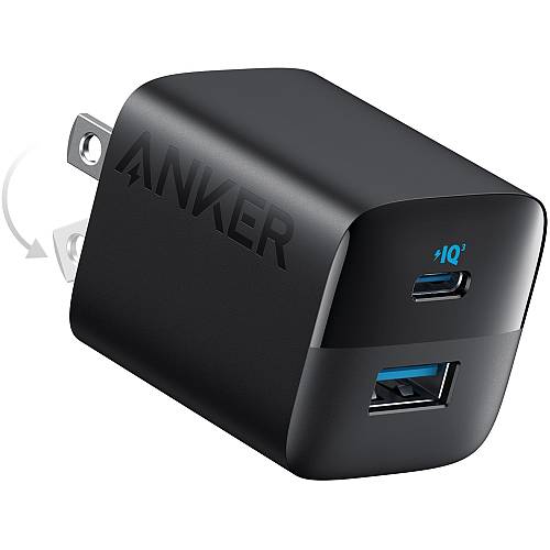 Anker 323 Charger 33W 1 x USB-A 1 x USB-C PIQ 3.0 black