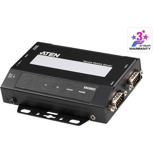 ATEN SN3002 2-Port RS-232 Secure Device Server