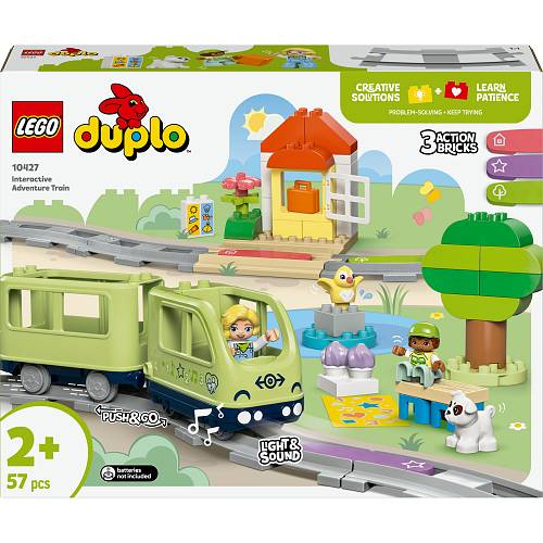 LEGO 10427 DUPLO Town Interaktive Abenteuer-Eisenbahn
