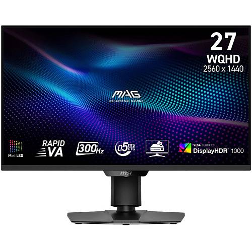 MSI MAG 274QPFDE X30MV (68.6 cm (27 Zoll). black. QHD. Rapid-VA. DP. HDMI. Mini-LED. 300Hz Panel)