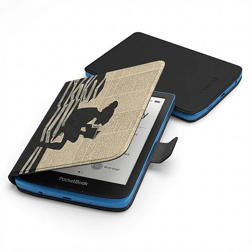 PocketBook Verse Bright Blue + Shell Cover black 6