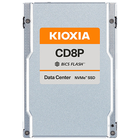 2.5 Kioxia 3.84TB CD8P-R Series PCIe4.0 x4 256MB