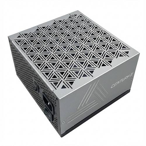 1050W Montech CENTURY II 1050 (silver. 1x 12-Pin High Power GPU. 6x PCIe. Kabelmanagement. 1050 Watt)