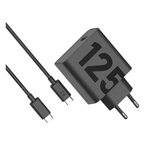 Motorola TurboPower 125W Charger USB-PD 3.0 GaNFast + USB-C Kabel