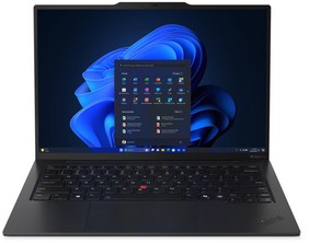 Lenovo Notebook Thinkpad X1 Carbon G13, Intel Ultra 7 258V, 4.8ghz/12mb, 8 Cores, Ai 47 Tops, 32GB, 1TB SSD M.2 2280 Pcie5, Arc 140V, 14 Wuxga 1920x1200 Ips 500NITS Touch, 5G, WIFI7, BT, Usb-a, USB4, Hdmi, Win 11 Pro, 3YW, Black