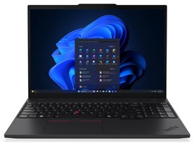 Lenovo Notebook Thinkpad T16 G4, Intel Ultra 7 255U, 2-5.2ghz/12mb, 12C, Ai 12 Tops, 32GB, 1TB SSD, Intel Graphics, 16 Wuxga 1920x1200 Ips 500NITS Ag, WIFI6E, BT, Lan, Usb-a, USB4, Hdmi, Win 11 Pro, 3YW, Black