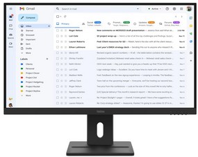 Lenovo Monitor Thinkvision E27-40 Business With Speakers, D, 27, Ips, Wled, Fhd 1920x1080, 4MS, 300cd/m2, Antiglare, Height Adjustable, Tilt Swivel, Pivot, Vesa, Hdmi, Dp, 3YW, Raven Black