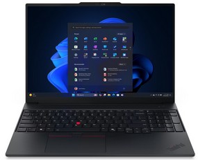 Lenovo Notebook Thinkpad E16 G3, Intel Ultra 5 225U, 1.5-4.8ghz/12mb, 12C, Ai 12TOPS, 16GB, 512GB SSD, Intel Graphics, 16 Wuxga 1920x1200 Ips 300NITS Ag 60hz, WIFI6E, BT, Lan, Usb-a, Usb-c, USB4, Hdmi, Win 11 Pro, 3YW, Black