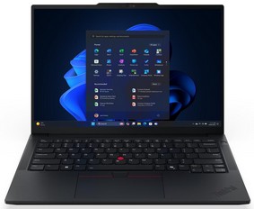 Lenovo Notebook Thinkpad E14 G7, Intel Ultra 5 225U, 1.5-4.8ghz/12mb, 12C, Ai 12TOPS, 16GB, 512GB SSD, Intel Graphics, 14 Wuxga 1920x1200 Ips 300NITS Ag 60hz, WIFI6E, BT, Lan, Usb-a, USB4, Hdmi, Dos, 3YW, Black