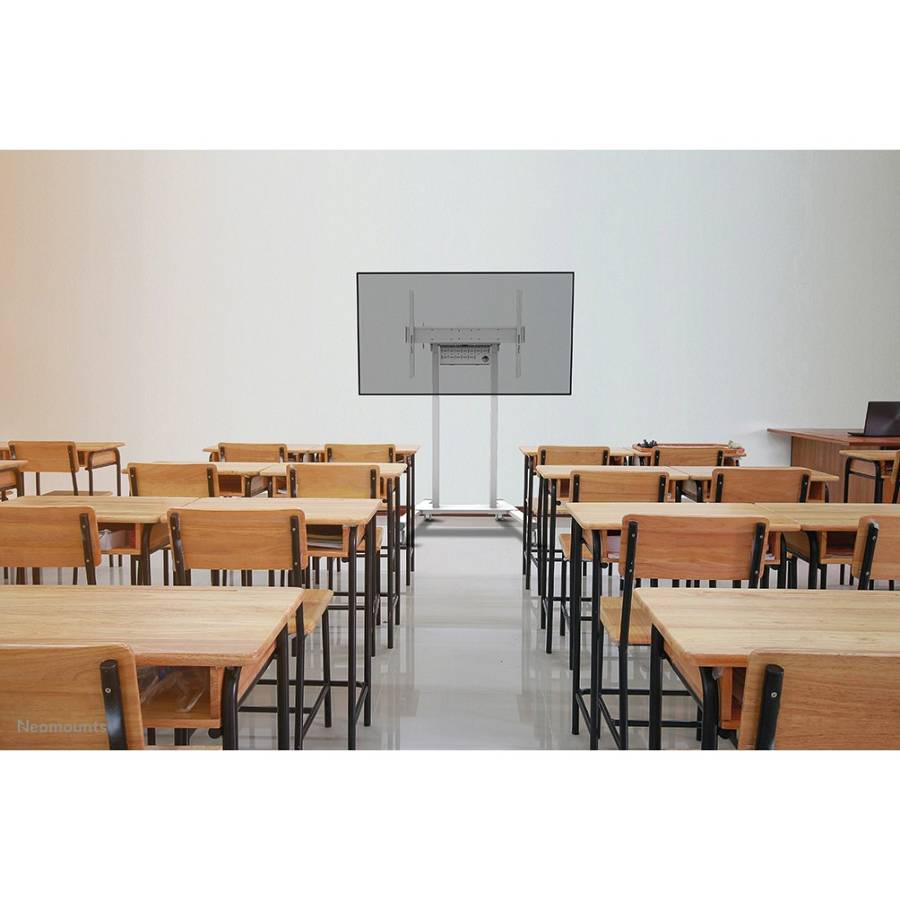 Neomounts FL55-875WH1 motorisierter Bodenständer für 55-100 Bildschirme - Weiß