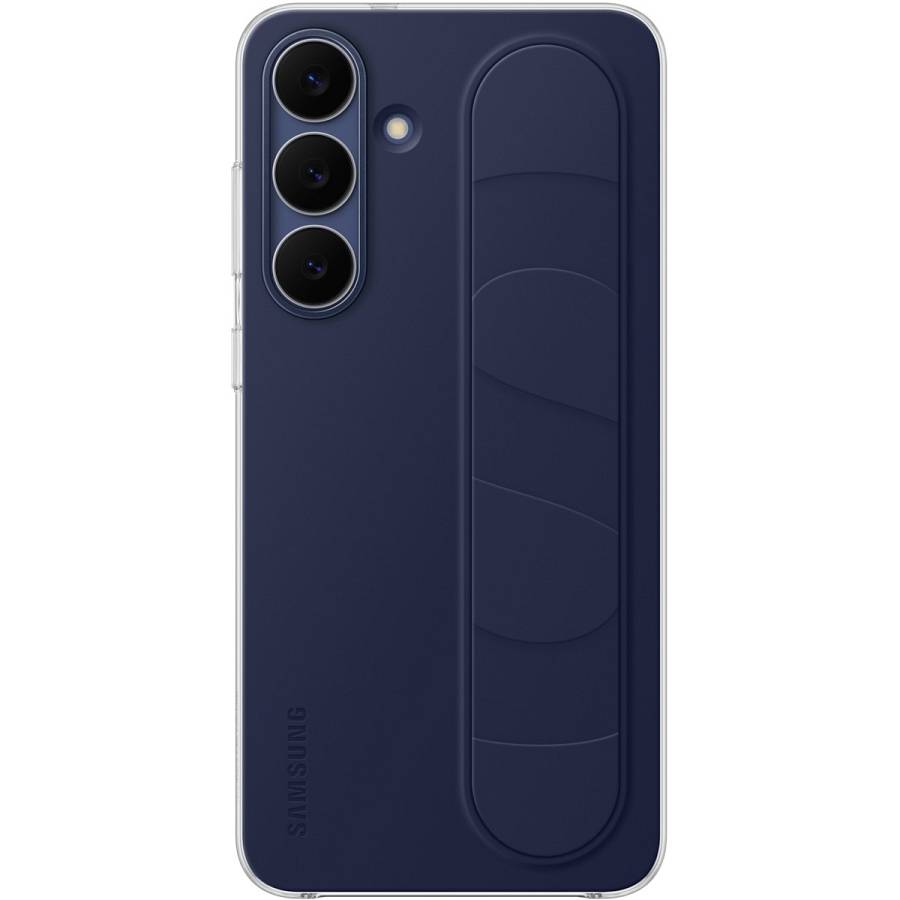 Samsung Standing Grip Cover fr Galaxy S25 FE. Dark Blue