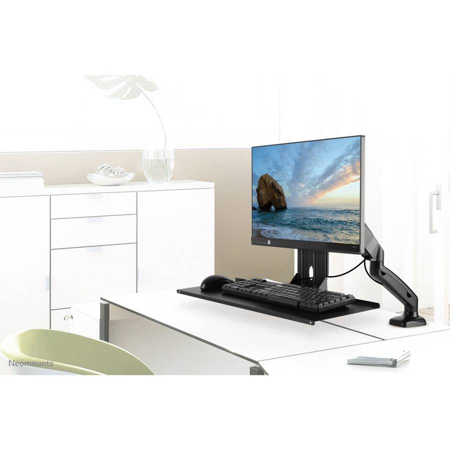 Universelle Ablage für Tastaturen und Mäuse 2KG KEYB-V200BLACK Neomounts