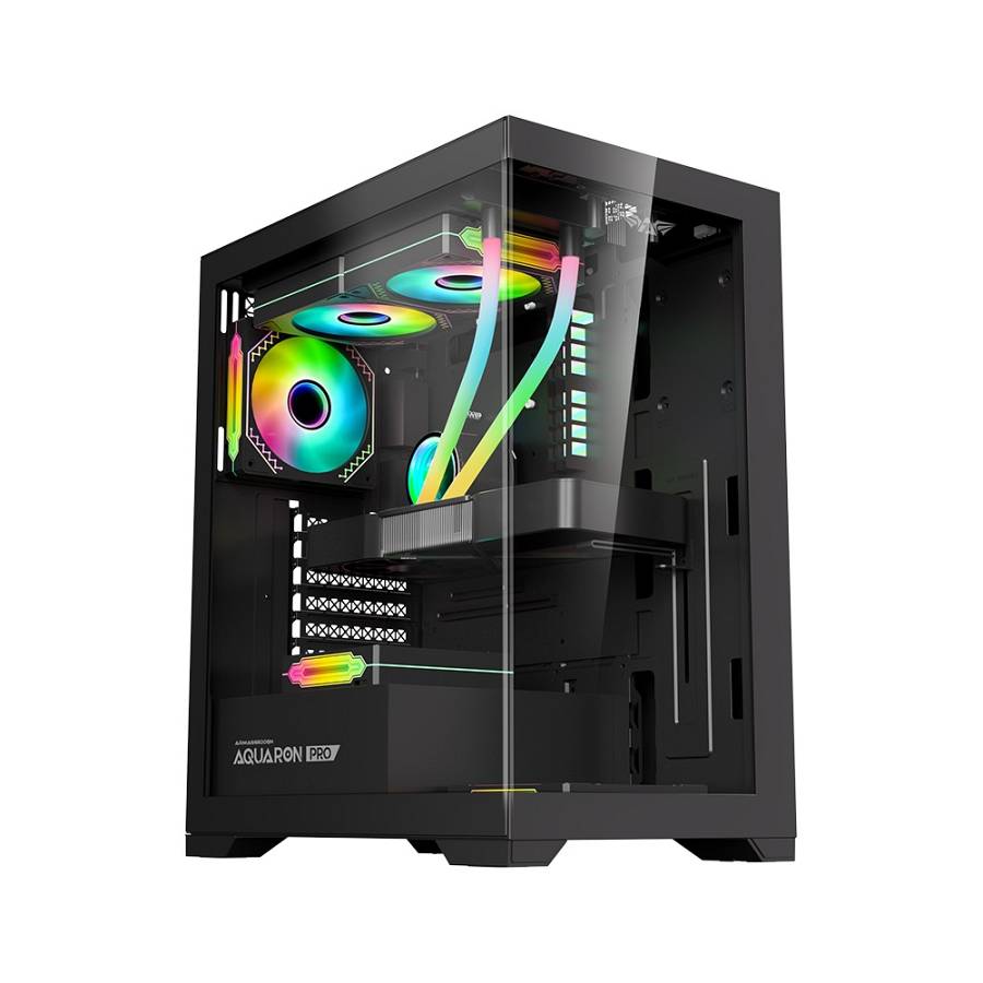 Armaggeddon Gaming Case ATX AQUARON PRO Black