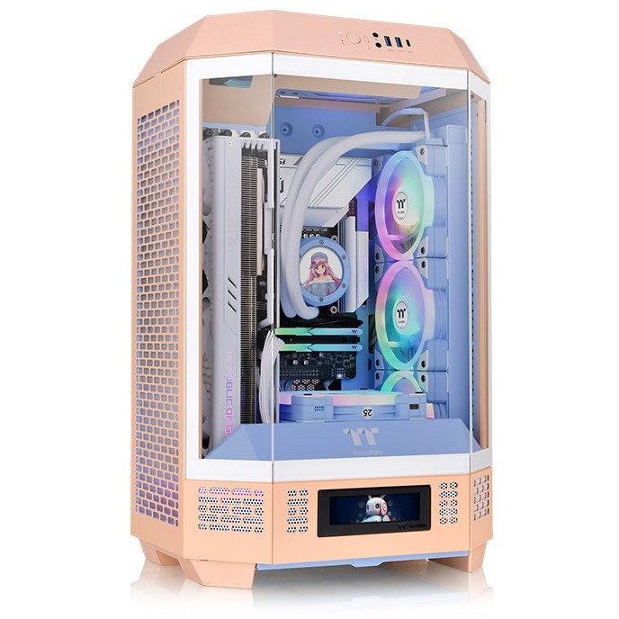 Midi Thermaltake The Tower 300 Peach Fuzz