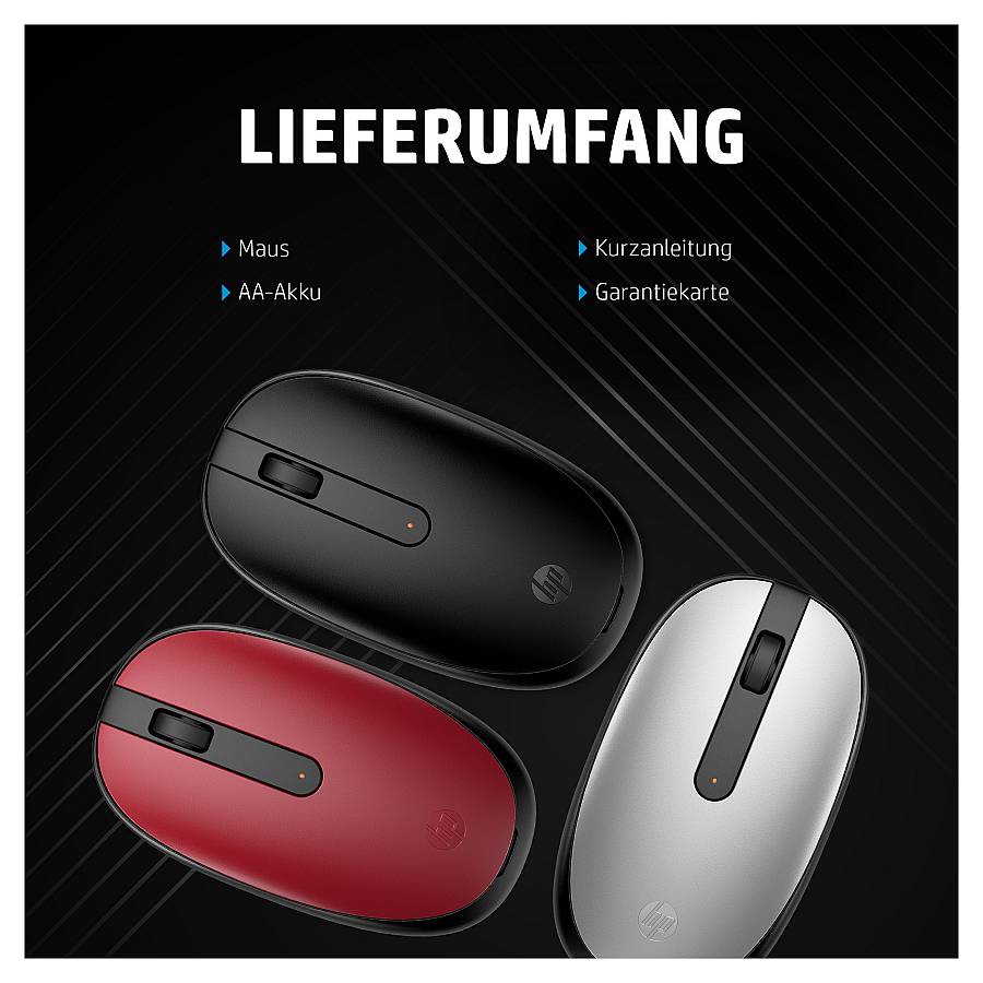 HP 240 Bluetooth Maus Weiß