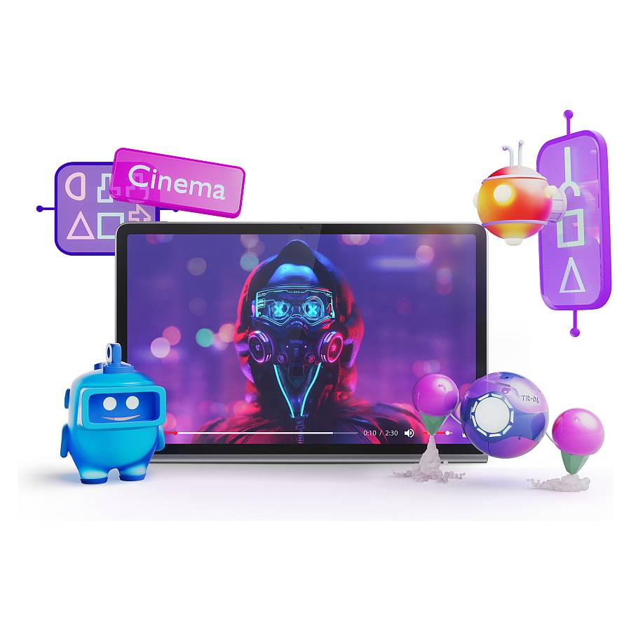 Lenovo Tab Plus 8RAM 128GB Wi-Fi gray