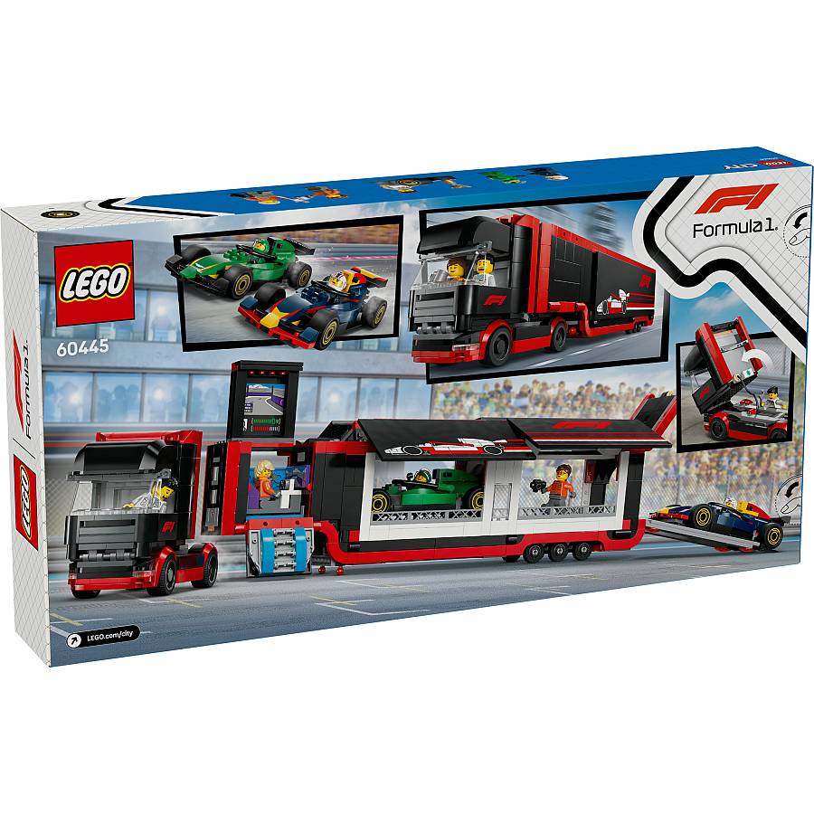 LEGO City - F1 Transporter mit RB20 & AMR24 Rennautos