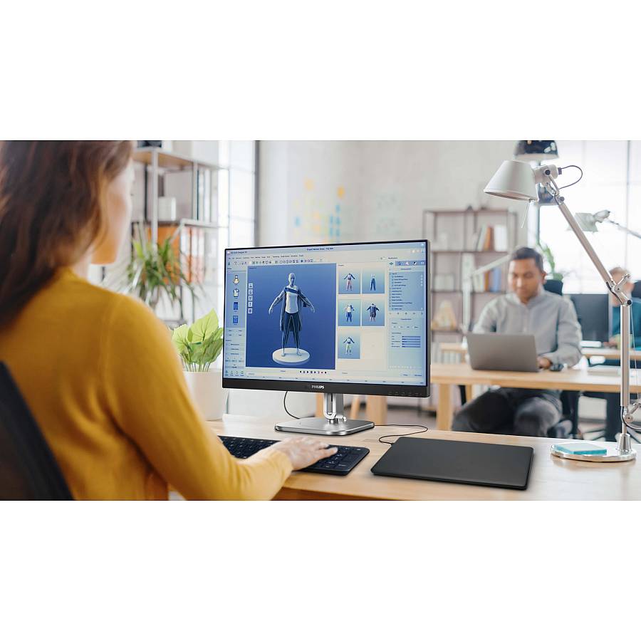 PHILIPS 68.58cm 27Z 2560x1440 120Hz IPS Flat H/A 150 MM TUV EyeSafe certified USB HUB SPEAKERS Power/Light sensor DP 2xHDMI 350cd/m2